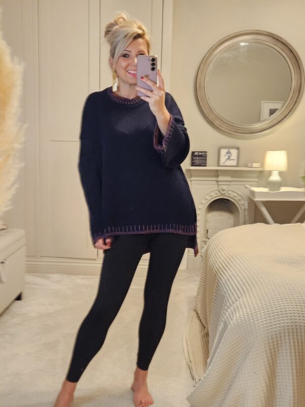 Eve jumper navy