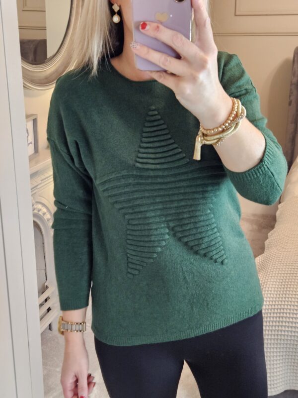 star jumper Green