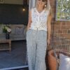 Demi crochet top