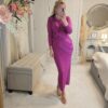 pink dress