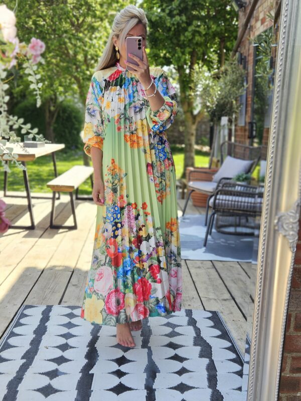 Jessica dress lime