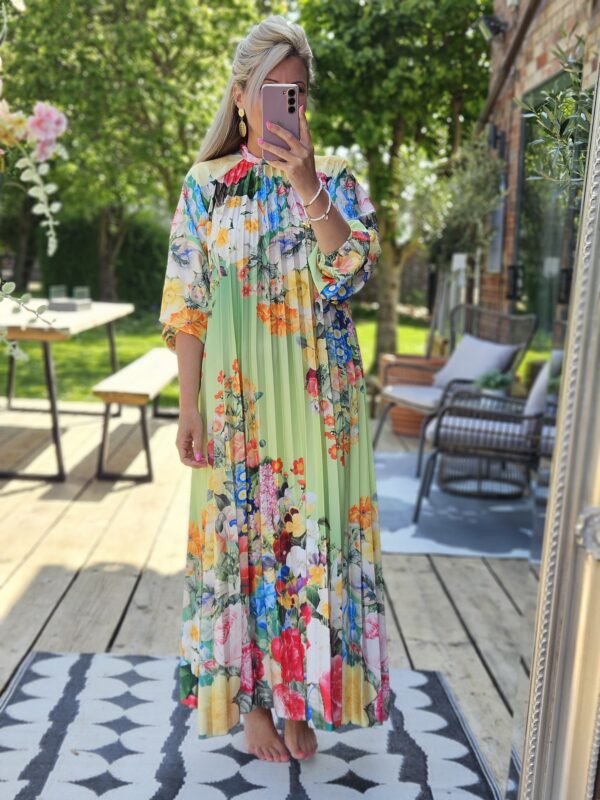 Jessica dress lime
