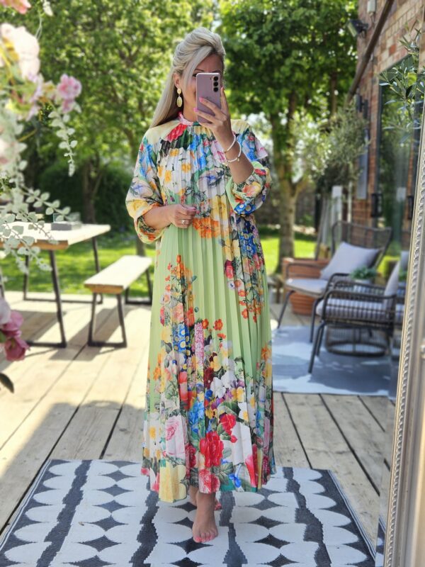 Jessica dress lime