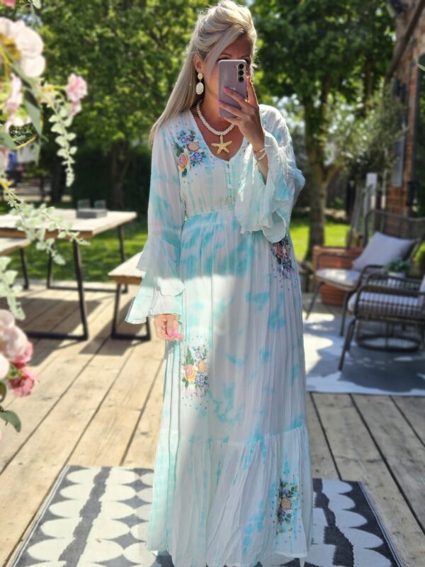Turquoise dress