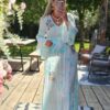 Turquoise dress