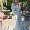 Turquoise dress