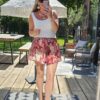 ibiza shorts red