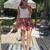 ibiza shorts red