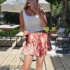 ibiza shorts red