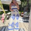Santorini jumpsuit blue