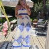 Santorini jumpsuit blue