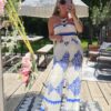 Santorini jumpsuit blue