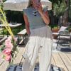 Linen trousers