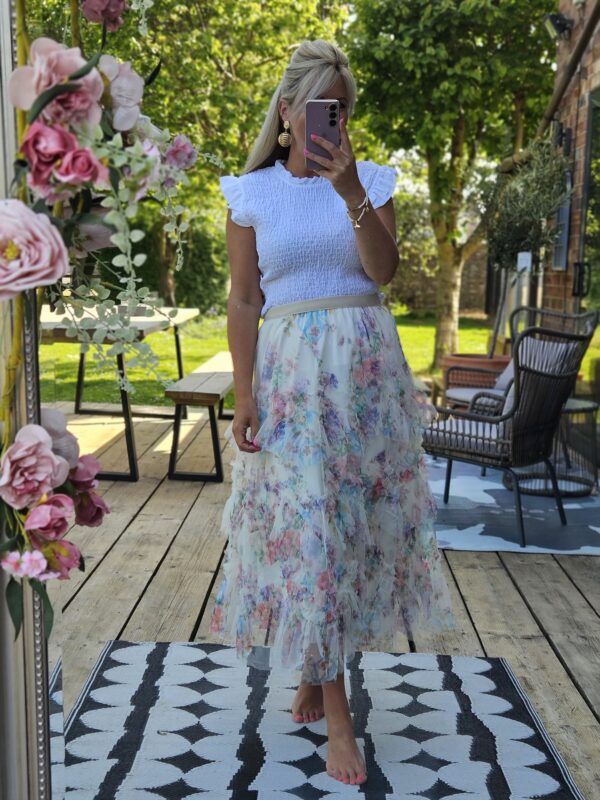 Athena skirt cream