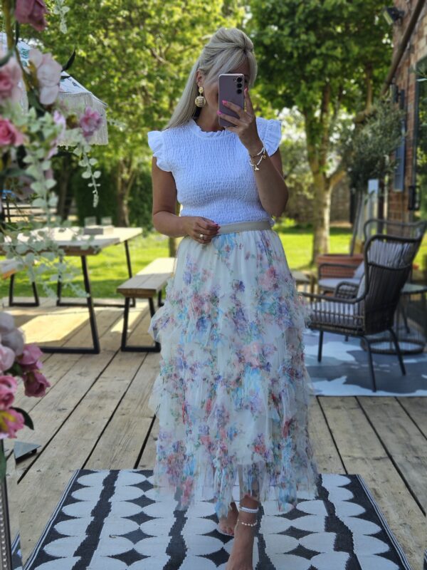 Athena skirt cream