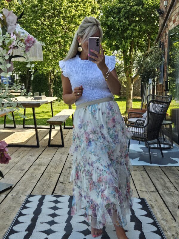 Athena skirt cream