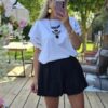 Navy shorts