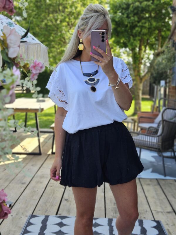Navy shorts