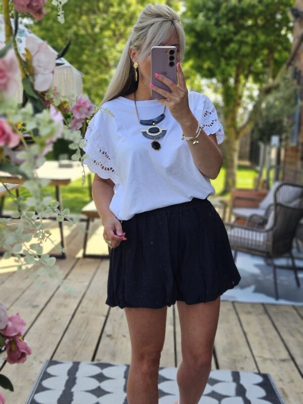 Navy shorts