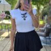 Navy shorts