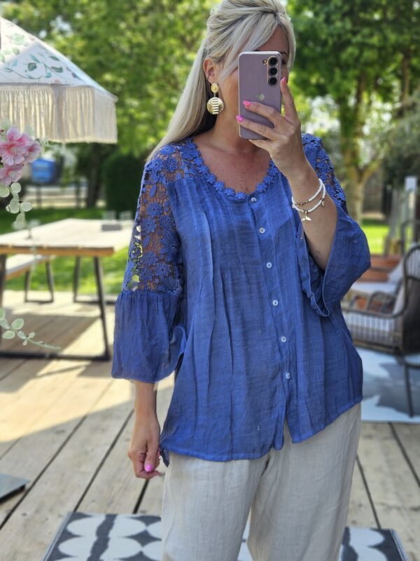 Lauren top blue
