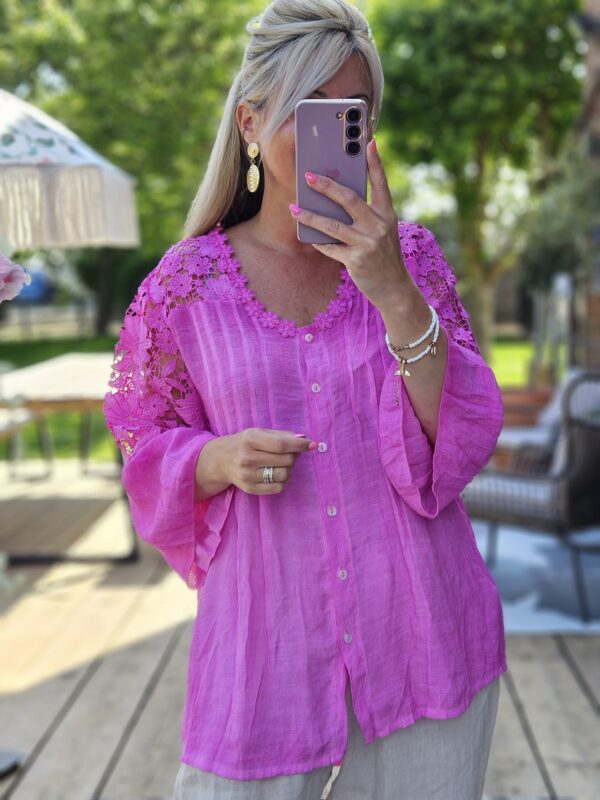 Lauren top pink