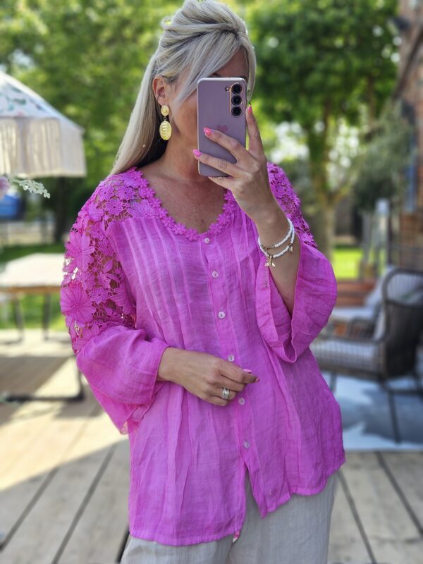 Lauren top pink