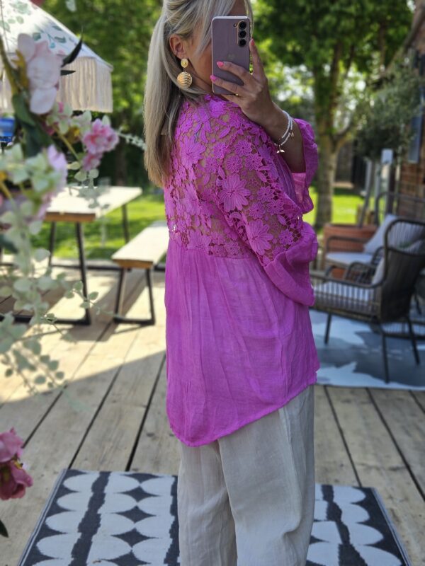 Lauren top pink