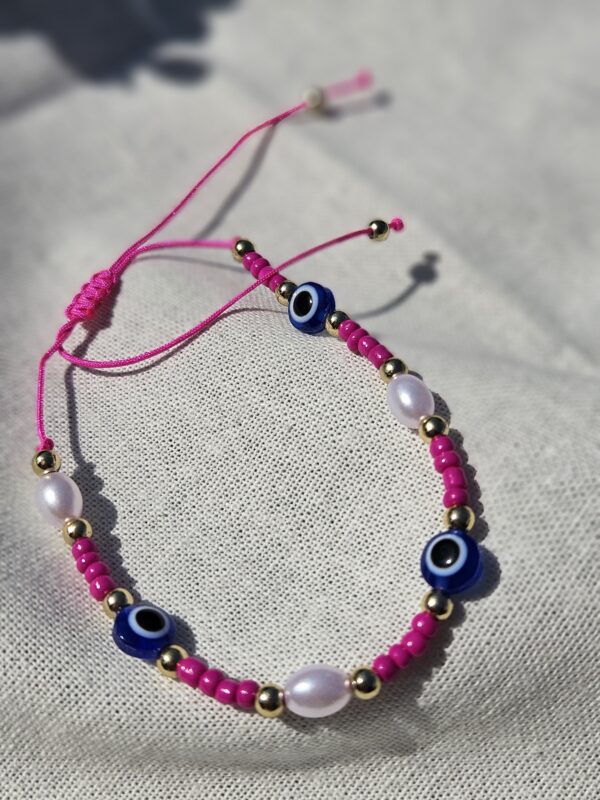 pink anklet