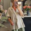 linen blazer