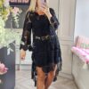 black lace coverup