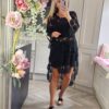black lace coverup