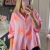 Sun shirt pink and orange