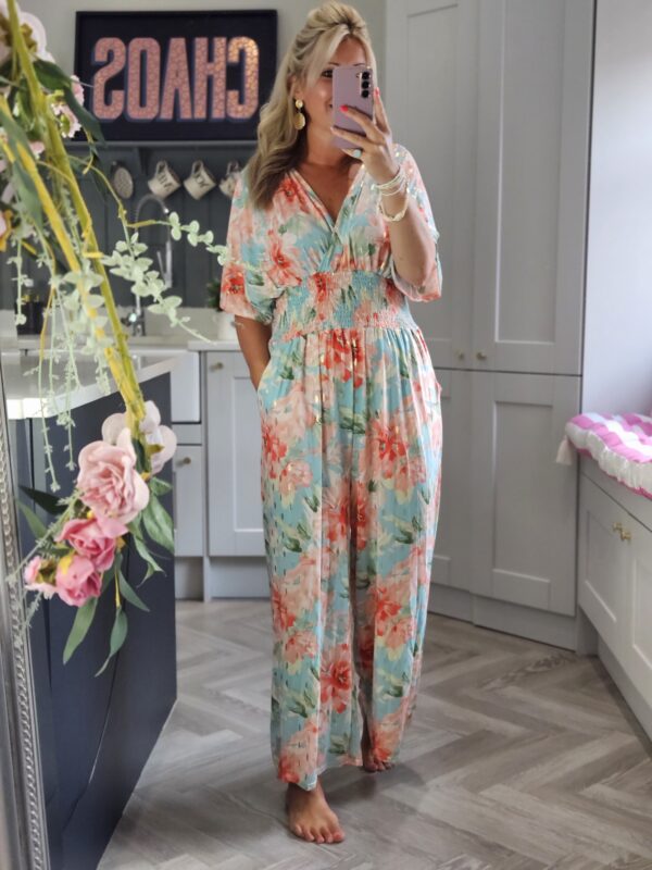 Mabe jumpsuit turquoise