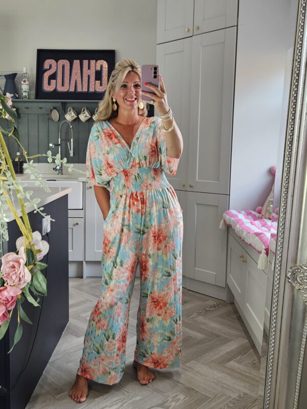 Mabe jumpsuit turquoise