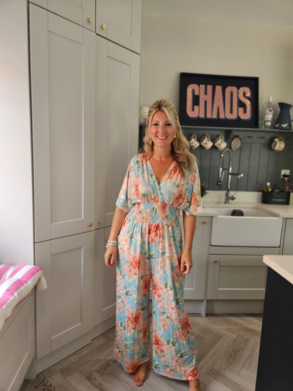 Mabe jumpsuit turquoise