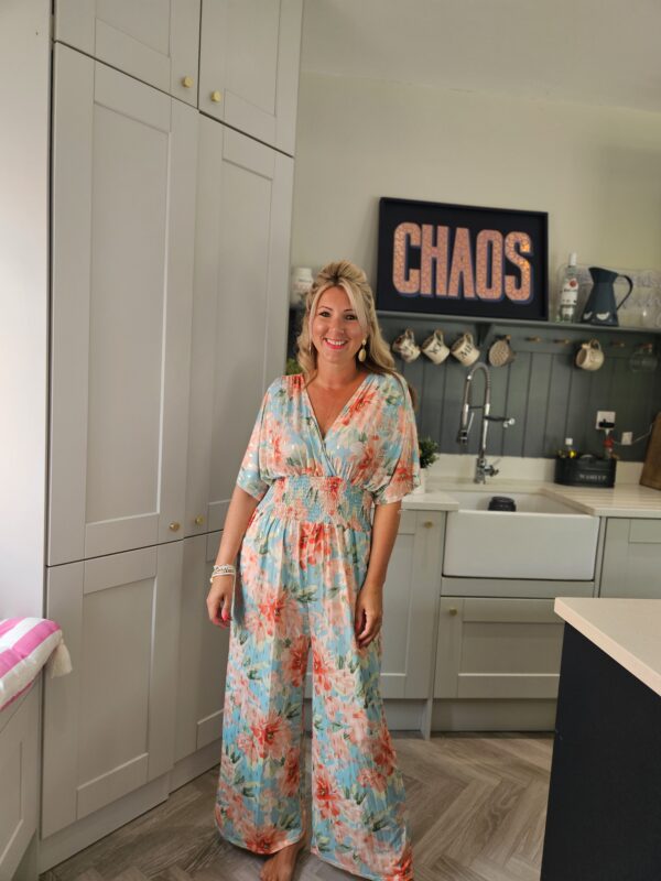 Mabe jumpsuit turquoise