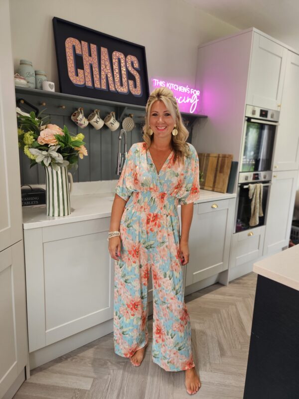 Mabe jumpsuit turquoise