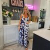 Tie dye jumpsuit