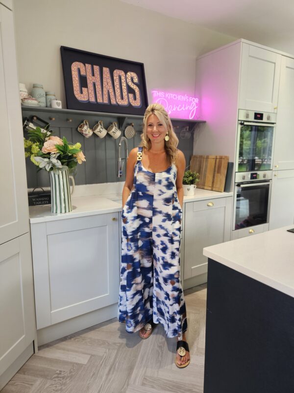 Tie dye jumpsuit