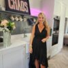 Valenina dress black