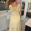 Valentina dress lemon