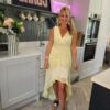 Valentina dress lemon