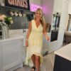 Valentina dress lemon