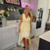 Valentina dress lemon