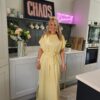 Celeste dress lemon