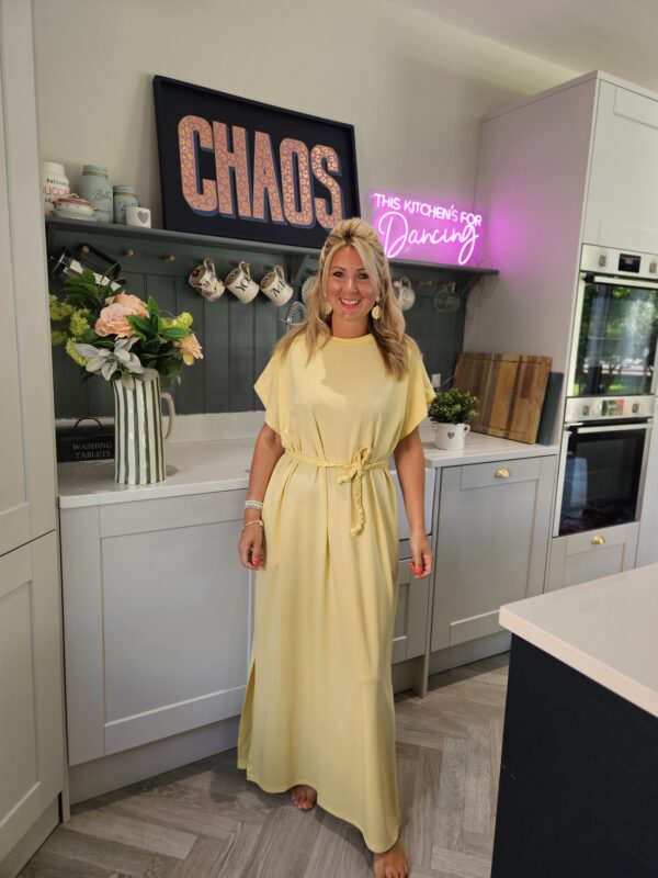 Celeste dress lemon