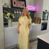 Celeste dress lemon