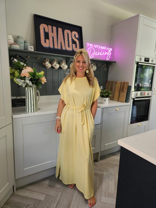 Celeste dress lemon
