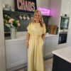 Celeste dress lemon